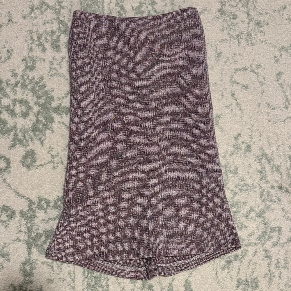 French Connection Wool Multicolor Pencil Skirt
